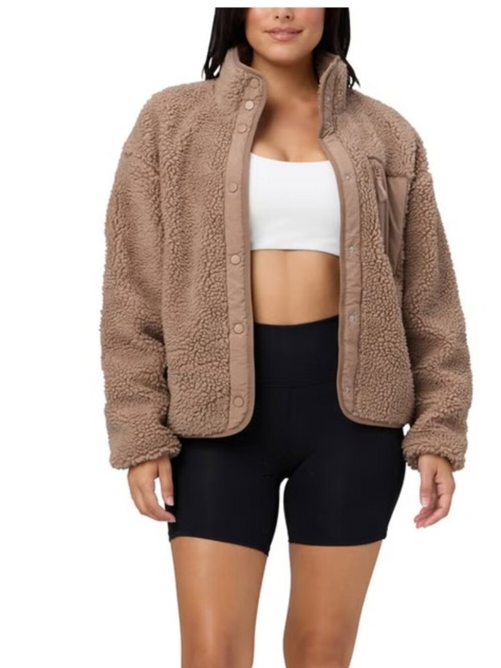 Fabletics Women's Teddy Jacket NWT